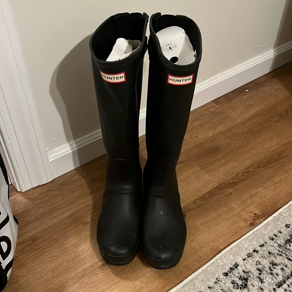Hunter rain boots